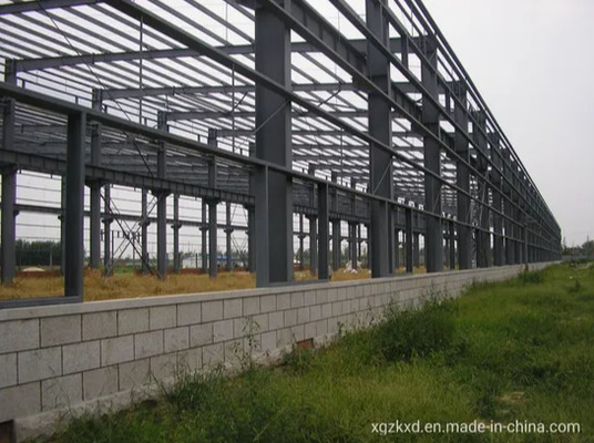 Prefabricated Large Span Office Steel Structures Workshop