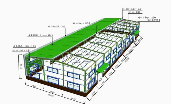Pre-Engineered Steel Warehouse 30-Day Deliver  Solution for Global Logistics