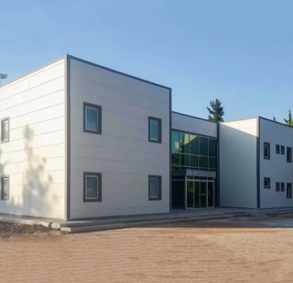 Easy-to-Assemble and Affordable Prefabricated Modular Building for Steel Frame Workshop Show Room Exibition Hall