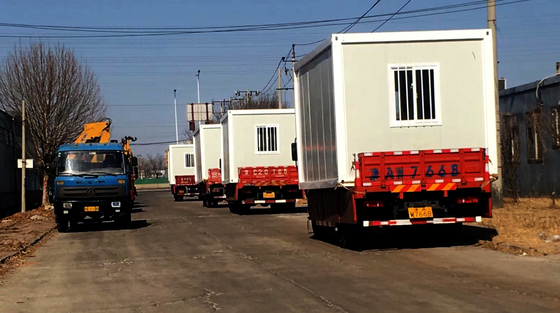 Custom Steel Structure Modular Construction Site Container Q235 Q355
