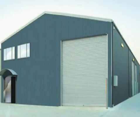 Metallic Steel Structure for Storage Building Shed Construction