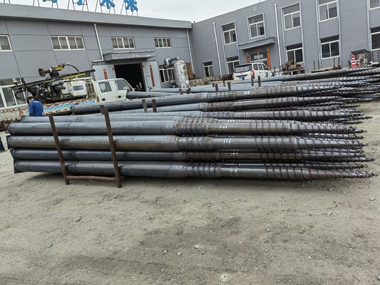 Spiral Pile Anchors Suitable For Solar Photovoltaic Power Stations