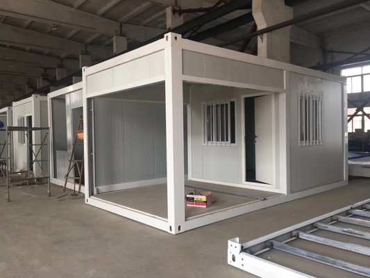 Anti Corrosion Prefab Container House Steel Temporary Construction Quick Install