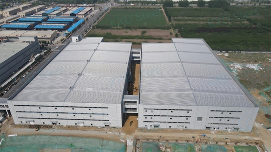 Wanhui Phase II Cheap Beautiful Commerical Multifunctional Facility Steel Structure Metal Prefabricated Buildings