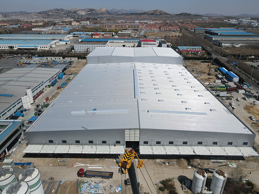 Best Metal Building Manufacturers' Prefabricated Steel Structure Warehouse Heavy Type Steel Frame Shop House For Workshop