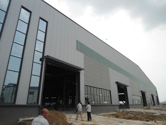 প্রিফ্যাব্রিকেটেড হালকা ইস্পাত কাঠামো ভাড়াযোগ্য মডুলার স্টোরেজ গুদাম শ্যাড (কেএক্সডি-এসএসবি 60)