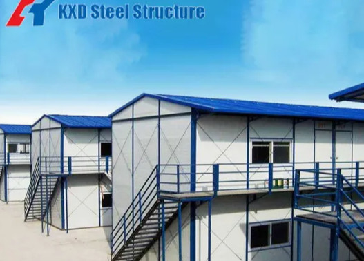 Modern Contemporary Modular Steel Container Dormitory Modern Portable Flat Pack