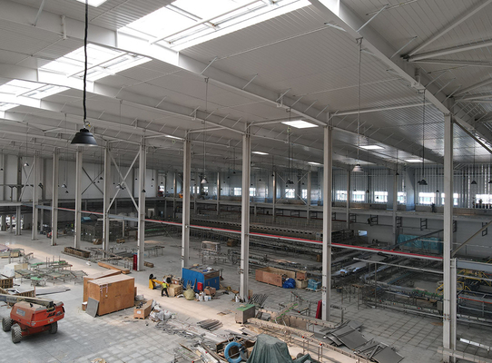 Prefabricated Fire-Resistent Steel Structure Warehouse Flexible Space Design