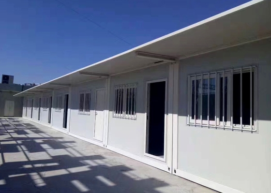 Light Prefab Workforce Housing 20 Feet Flatpack Easy Assemble Living Container House