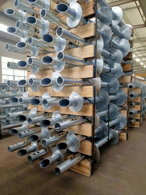Deep Foundation Helical Anchor For Steel Tower Structure housing construction