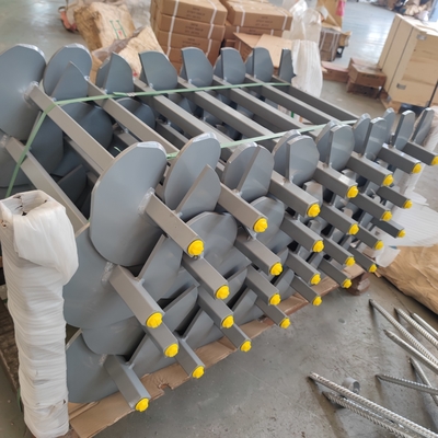 Utility Power Structure Foundation Square Solid Helical Anchor