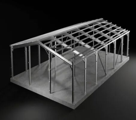 Prefabricated Metal Frame Structure Building Multi-Story Steel Apartment Buildings