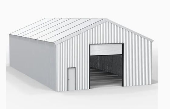 Large Span Fabric Space Steel Structure Workshop