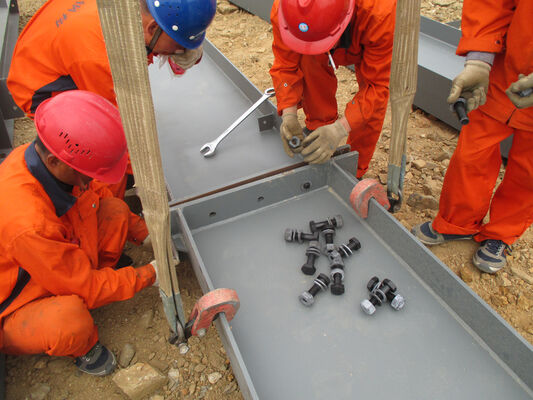 Earthquake-Resistant Energy-Efficient Prefabricated Steel Structure House with Fast Installation