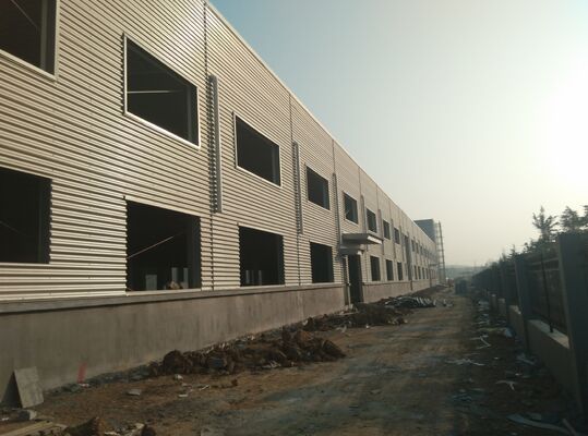 Fireproof Customizable Design High Strength Q355B Steel Structure Building for Agricultural Storage