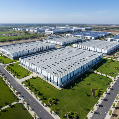 Prefabricated Steel Structure Building with Custom Design, Fast Construction, and Earthquake Resistance Grade 8