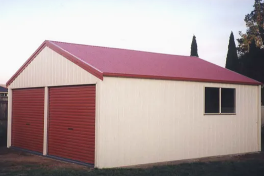 Galvanized Steel Frame Prefabricated Steel Garage with Customizable Design and Wind Load Up to 300 km/h