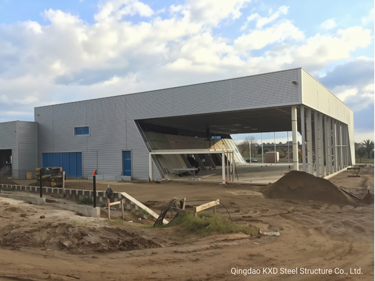 Prefab Metal Shed Steel Structure Warehouse with Epoxy Zinc Primer Painting Q235b Q355B Carbon Steel and Wind Snow Seismic Design Load