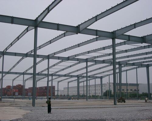 Pre-engineered Metal Frame Steel Warehouse Workshop Construction