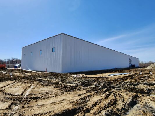 Prefabricated Light Weight Industrial Steel Structure Shed