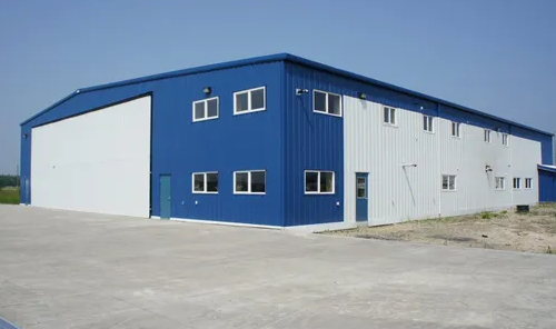 High-strength Steel Plate Pre-engineered Steel Building with Short Installation Time and Reduced Maintenance Costs