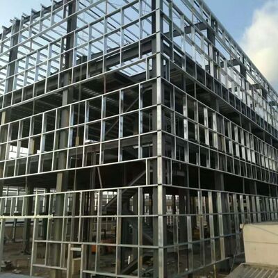 Customizable Span Preengineered Steel Structure Workshop with High Fire Resistance and Quick Built Design