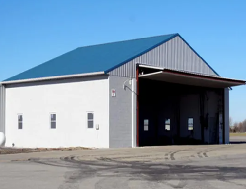 Custom Design Prefab Structural Steel Building with Corrosion Resistant and Fireproof Features