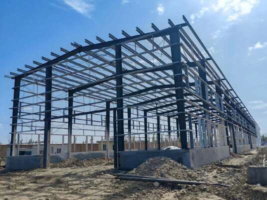 Light Steel Structure Resistant Prefabricated Building Metal Construction Workshop