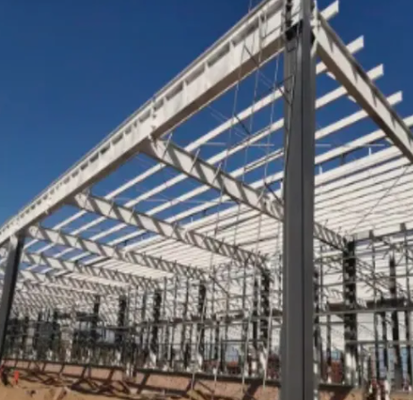 50 Years Life Cycle Pre-engineered Steel Building with Quick Erection and Seismic Resistance
