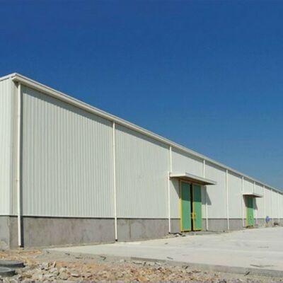 Prefabricated Steel Structure Indoor Basketball Gym with Hot-Dip Galvanized Quick Erection and Seismic Resistant Design